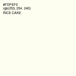 #FDFEF0 - Rice Cake Color Image